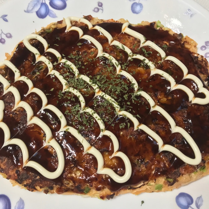 大和芋のグルテンフリーお好み焼き